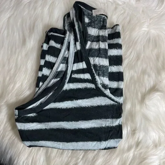 Stella McCartney Striped Racerback‎ Tank Sz…
